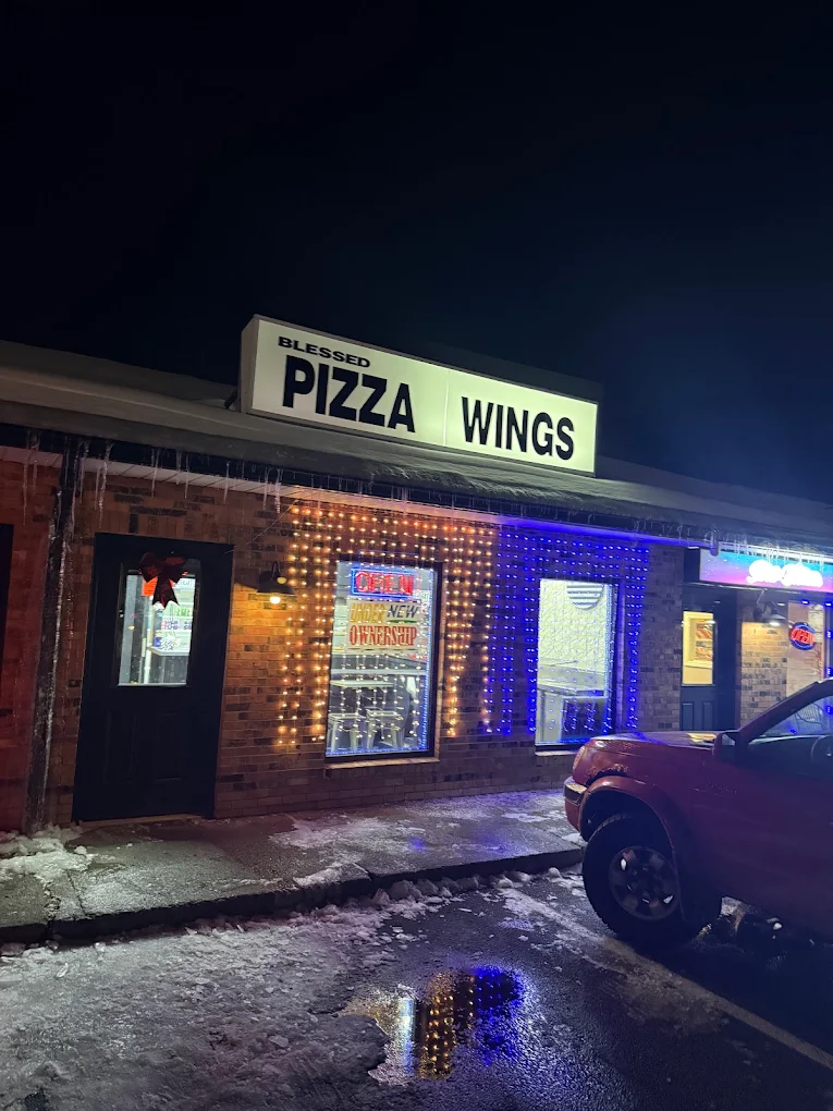 Blessed Pizza & Wings restaurant exterior, Stanhope NJ